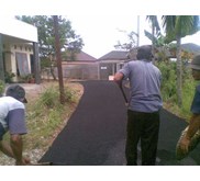Pengaspalan di Cibinong Jan 2011