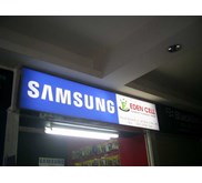 Neon Box Shop Sign