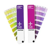 PANTONE PLUS SERIES FORMULA GUIDES SOLID COATED & UNCOATED ( TWO-GUIDE SET)