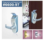 Fingerprint Lock with Single Spring Latch Model # 66000-97