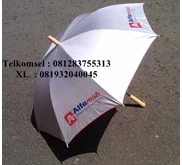 Payung Souvenir Alfa Midi, tipe Payung Standard atau Payung Panjang