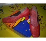 sepatu wanita kulit biawak