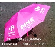 Payung Promosi Carrefure jenis payung lipat 3