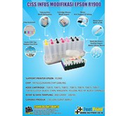 CISS INFUS MODIFIKASI EPSON R1900