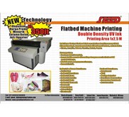 Flatbed Machine Printing Double Density UV Ink