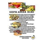 KRIPIK BUAH ( FRUITS CRISPY )