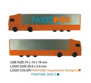 USB Truck Logo Paket Pos Indonesia