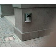 Standing ashtray