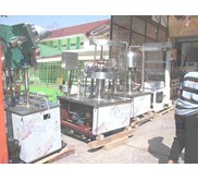 AUTOMATIC BOTTLE WASHING FILLING CAPPING MACHINE