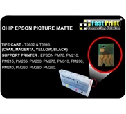 CHIP EPSON PHOTO MATTE PM70, PM210, PM215, PM235, PM250, PM270, PM310, PM200, PM240, PM260, PM280, PM290 ( CHIP PISAH)