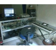 sampling ( modul keyboard) pakai komputer / laptop untuk live organ tunggal