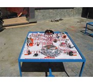 ENGINE STAND TRAINER ALAT PERAGA OTOMOTIF BODY ELECTRIC SEPEDA MOTOR LENGKAP