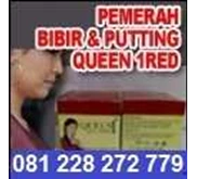 PEMERAH BIBIR DAN PUTTING PAYUDARA QUEEN 1 RED 081 228 272 779