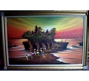 Lukisan Tanah Lot
