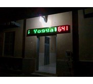 Running Text dan Digital Clock