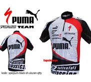 BAJU JERSEY SEPEDA MOTIF TEAM PUMA
