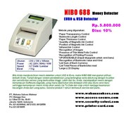 MONEY DETECTOR, mesin deteksi uang NIBO 688