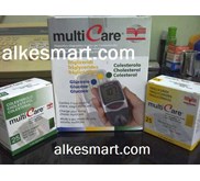 MULTICARE 3in1 Glucose, Trigliseride, Kolesteroll - Murah ! !