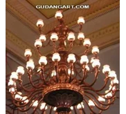 Lampu Gantung Tembaga dan Kuningan