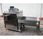 Kettle popcorn machine dengan pengaduk otomatis