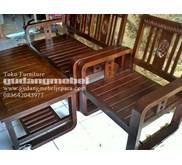 Kursi Tamu Minimalis Jepara Sedan Kotak O