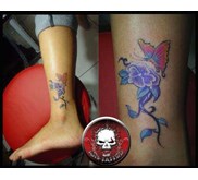 Flower tattoo