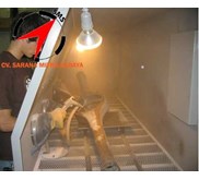 Jasa sandblasting untuk part kecil