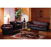Chesterfield Leather Sofa
