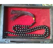 TASBIH BATU DARAH HITAM/ BLADE STONE BLACK ORIGINAL 99