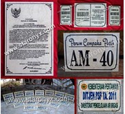 Prasasti Marmer Peresmian / Makam