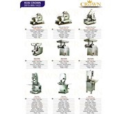 CROWN MEAT SLICER, MEAT GRINDER, BONE SAW