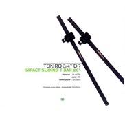 Kunci Impact Sliding t Bar 20” ¾ ” DR Tekiro