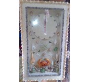 JAM DINDING KERANG DAN PASIR LAUT