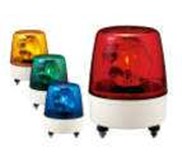 Revolving warning light