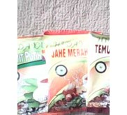 TEMULAWAK, JAHE MERAH, KUNYIT PUTIH BUBUK