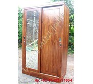 murah Lemari Minimalis Sliding 2pintu kaca cermin