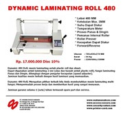Mesin Laminating ; LAMINATOR DYNAMIC 480 Roll