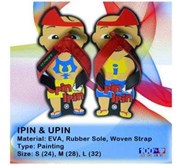 sandal lucu-upin-ipin