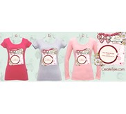 SCRAP SHIRT Valentine 2-ScrapBook on your T-Shirt