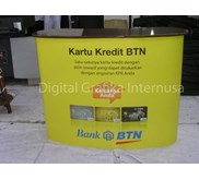 Pop Up Table Luxury Bank BTN Kartu Kredit
