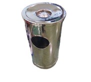 Standing ashtray: : standing astray: : tempat sampah stainless