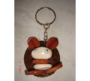 souvenir gantungan kunci batok