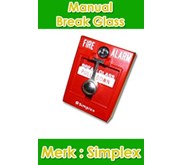 Manual break glass, simpex