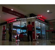 Huruf Timbul - Camera Lottemart Fatmawati