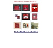 Fire Alarm Simplex