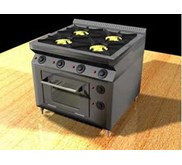 Stove with Oven