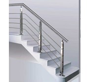 Railing Tangga Stainless Minimalis