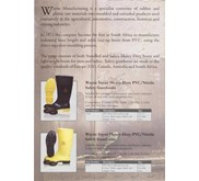 WAYNE INYATI HEAVY - DUTY PVC / NITRILE SAFETY GUMBOOTS