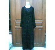 Jubah Hitam Abaya Arab