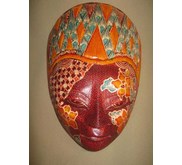 Topeng Kayu Batik